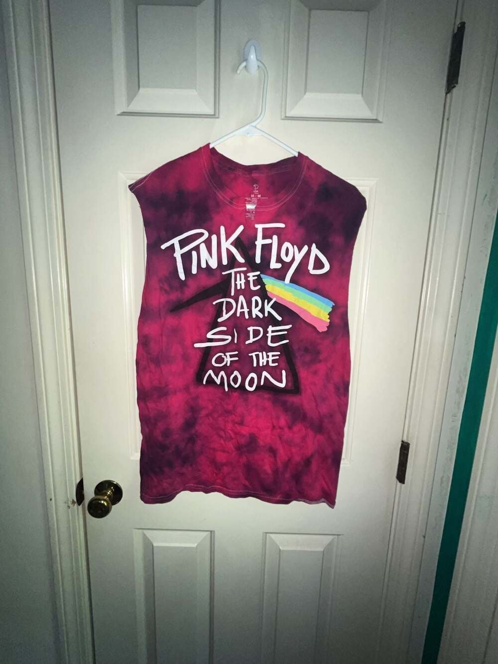Pink Floyd The Dark Side Of The Moon Sleeveless Tie-Dye Tank Top